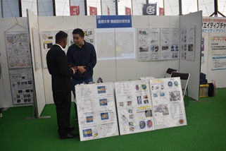 展示ブースの様子